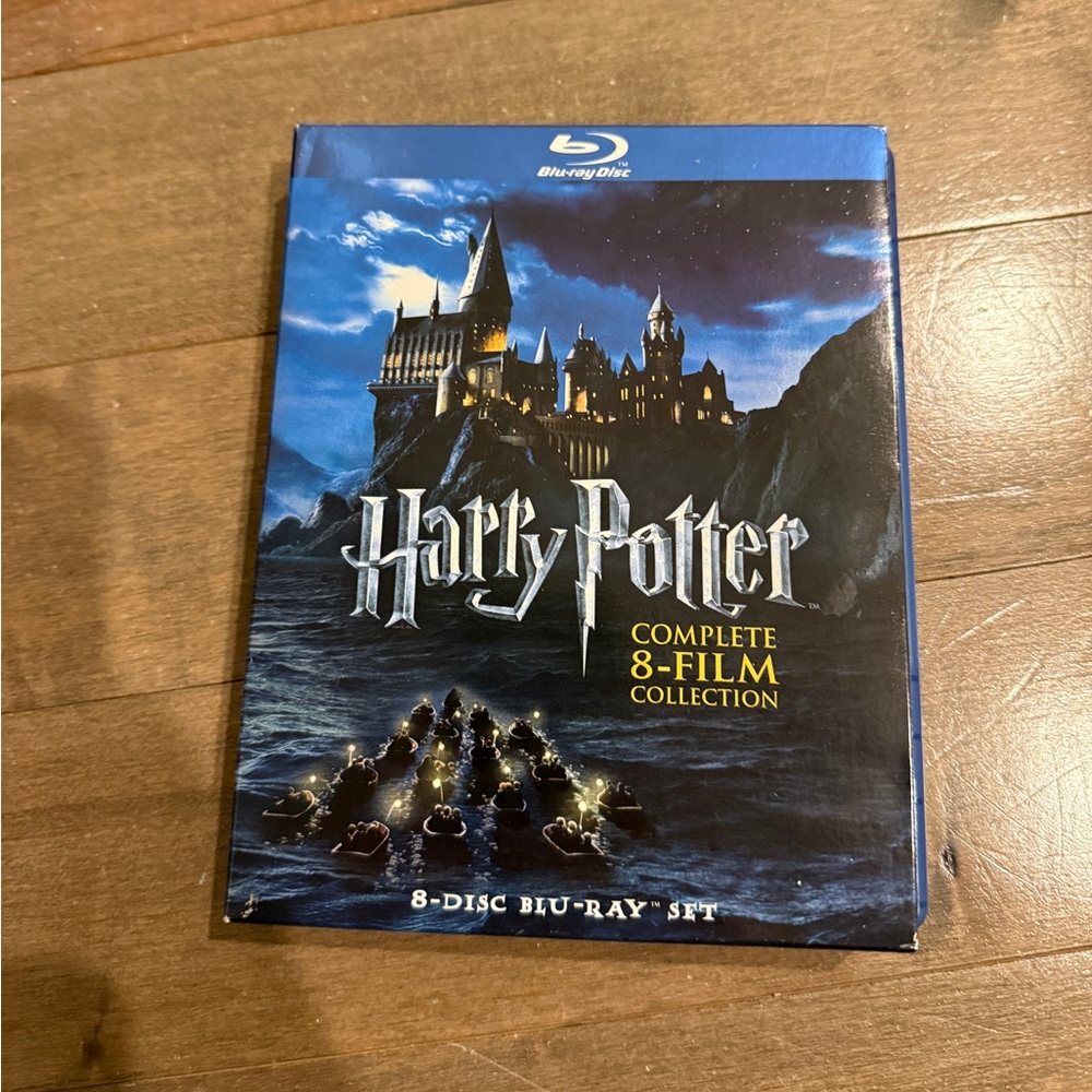 Harry Potter Complete 8-Film Collection Blu-ray - Blue